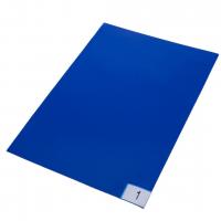 Quality Entry Decontaminating Cleanroom Tacky Mats 60''X90'' Blue PE 30 Layers for sale
