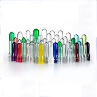 China Varies Depending On Size Preformed PET Bottle with Screw Plastic Lid factory