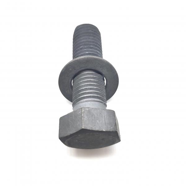 Quality A325 3/4 7/8 1 Grade 2 5 8 HDG Hex Head Bolts With Flat Washer for sale