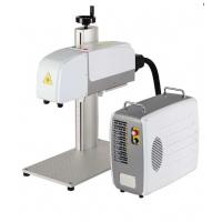 Quality 3D 50W Fiber Laser Marker Machine For Stainless Steel Metal Curved Surface for sale