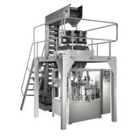Quality Vertical Stand Up Bag Rotary Frozen Food Packing Machine for sale