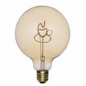 Quality Dimmable 2000k 120mm 7W G120 Edison LED Filament Bulb for sale
