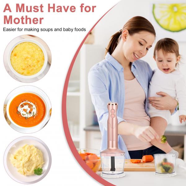 Quality Kitchen Electric Hand Held Blender 800W For Smoothie / Baby Food for sale