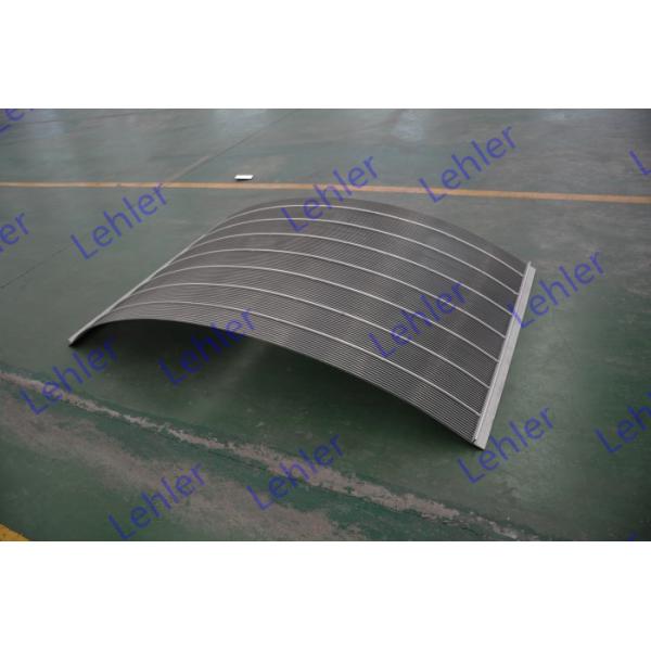 Quality Stainless Steel Wedge Wire Screen Panels Curved Screen High Capacity / Efficiency for sale