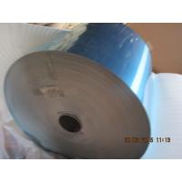 Quality Temper H26 Plain Aluminium Foil Strip / Aluminium Foil Roll With Blue , Golden for sale