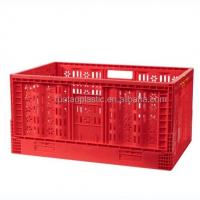China Collapsing Folding Crate in 600x400 mm Size Perfect for Storing Fruits and Vegetables for sale