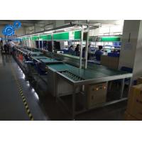 China TV VCD SVCD DVD Electronics Assembly Line Automatic With Double Chain Conveyors factory