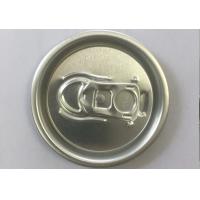 Quality 200 SOT Aluminum Can Lids Easy Open Ring Pull Lid Thickness 0.18mm Customized Color for sale