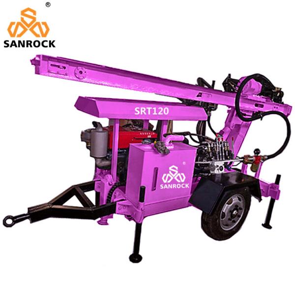 Quality Hydraulic Trailer Mounted Water Well Drilling Rig Small Water Well Drilling Rigs for sale