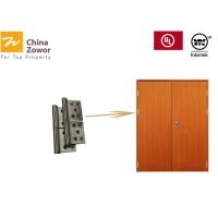 China 1H Fire Resistant Wooden Doors Interior Fireproof Wooden Door factory