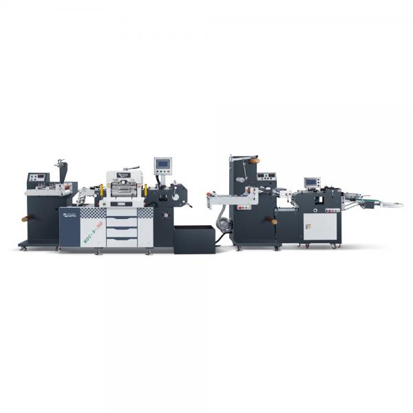 Quality Precision Flatbed Sticker Label Die Cutting Machine 50hz 380V for sale