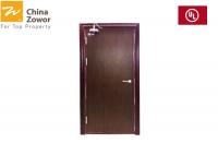 China 90mins Fire Rated Timber Door For Residential Building/ HPL Finish/ Max. 4'X8' factory