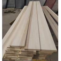 China Customized Size Paulownia Wood Strips for Decoration 18mm x 18mm Length 2500mm factory