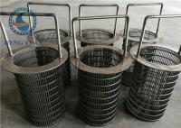 Buy cheap SS Rotary Drum Screen Johnson Wedge Wire Screen Heat FITO Filter Cylinder from wholesalers