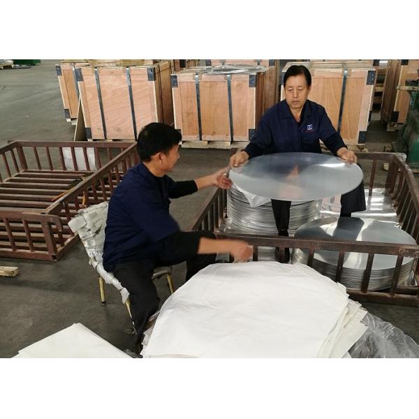 Quality High Strength Deep Drawn Aluminum Round Circle Anodizing For Fat Fryers for sale