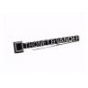 China Customized Aluminum 3D metal furniture metal label Logo stickers Tags factory