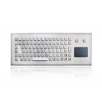 China Integrated Ultra slim Industrial Keyboard With Touchpad for ticket vending machine factory