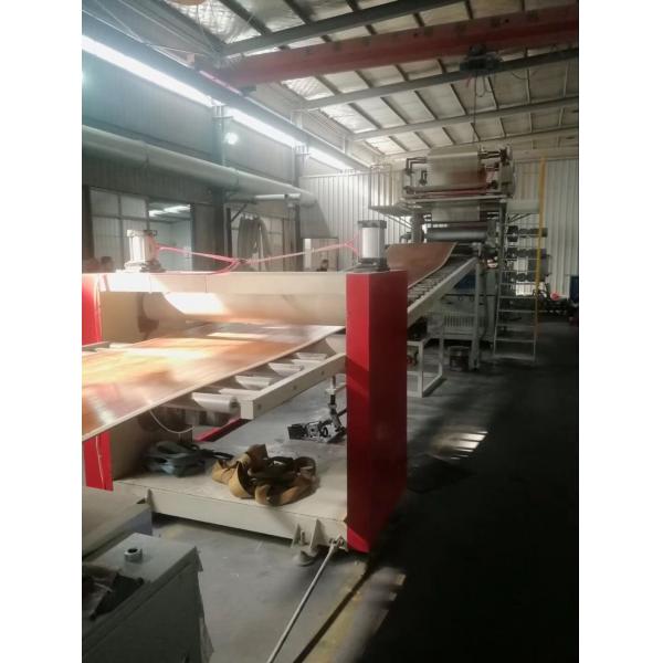 Quality Customized Plastic Sheet Extrusion Machine For PVC Artifical Marble Sheet Board for sale