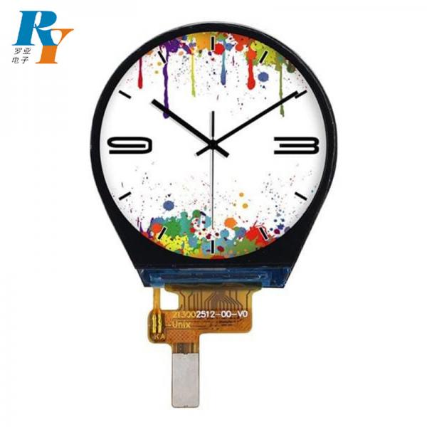 Quality Digital Watch Round Amoled TFT LCD Module 1.3 Inch 360*360 Mipi Interface for sale