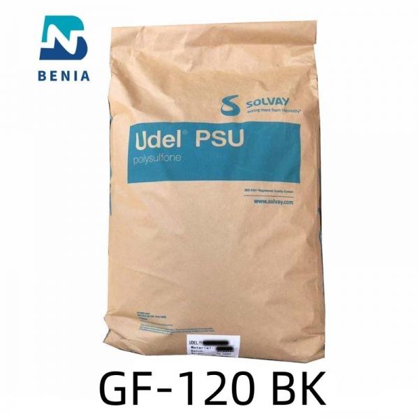 Quality Udel GF-120 BK937 GF20 PSU Material , 20% Glass Fiber Polysulfone Plastic for sale