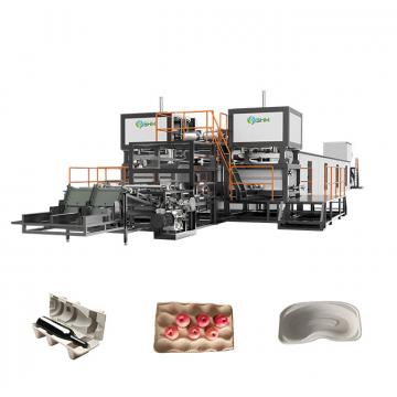 Quality Automatic Fiber Molding Machine Packaging Fruit Tray Forming Equipment for sale