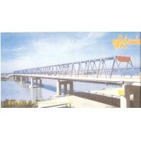 Quality Permanent Steel Truss Bridge / Steel Frame Bridge With High strength for sale