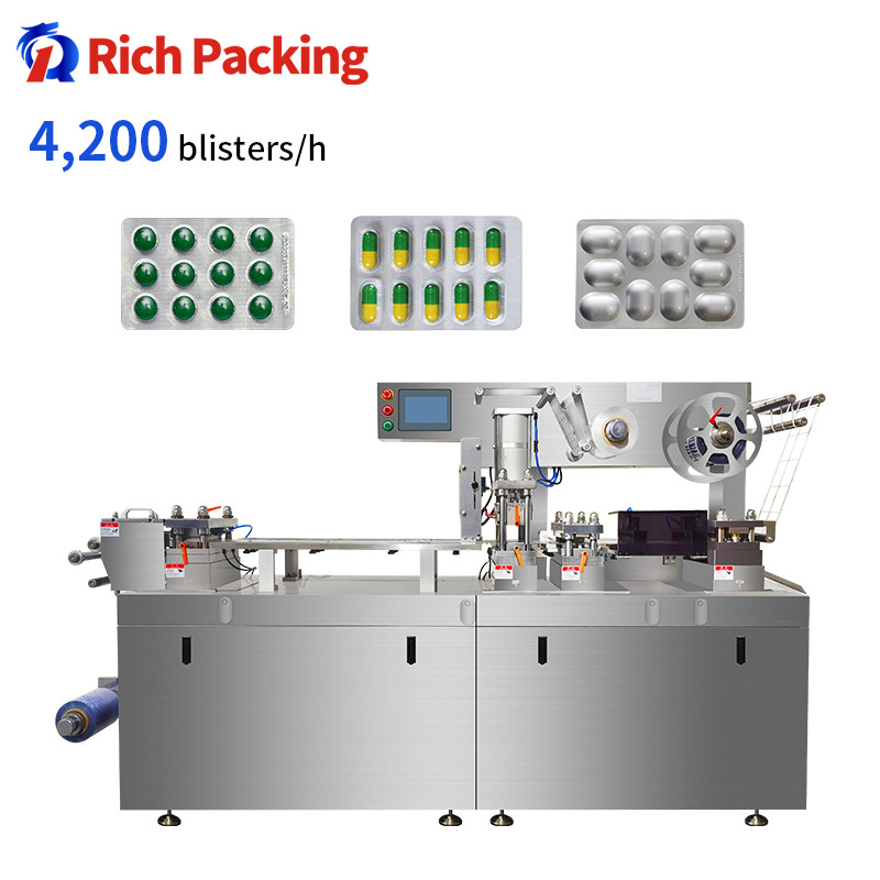 China DPP160pro Capsule Tablet Blister Packing Machine Automatic Aluminum Plastic factory