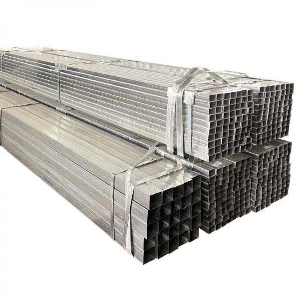 Quality ERW Pre Galvanized Square Pipe ASTM A500 0.5mm-30mm Zinc Coating for sale