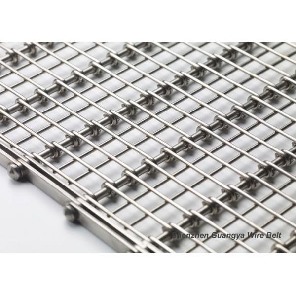 Quality Square Shape Flexible Conveyor Belt Woven Sheet Galvanized Welded Wire Mesh for sale