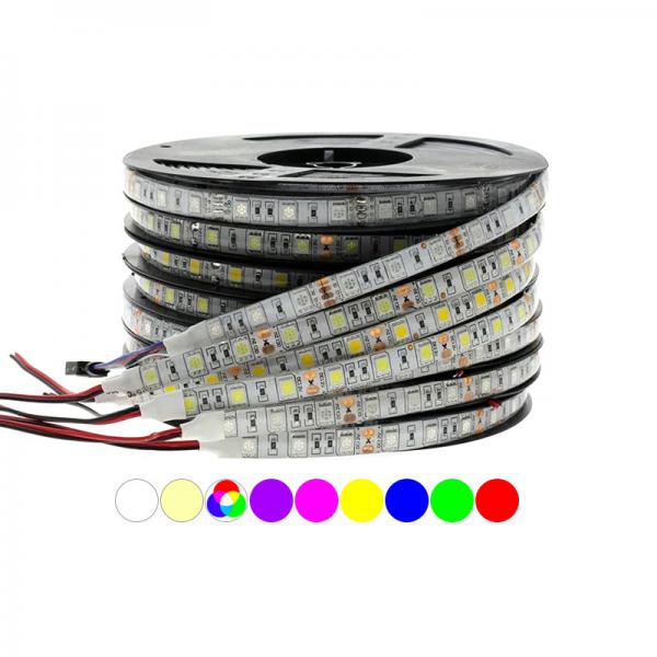 Quality SMD 5050 Single Colour LED Strip DC 12V For Household Office Lighting for sale