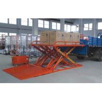 China 4000LBS Fixed Hydraulic Scissor Lifting Table  Cargo Lift For Warehouse Factory factory