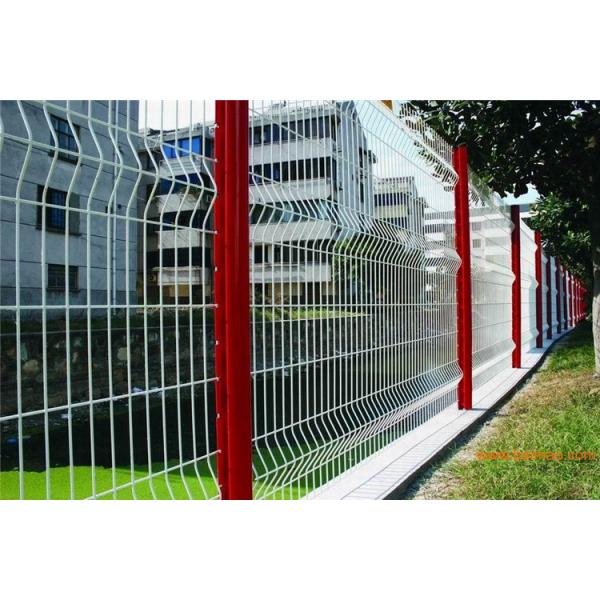 Quality 2.4m Green 3D Welded Wire Fence PVC Plastic Coated Wire Fencing for sale