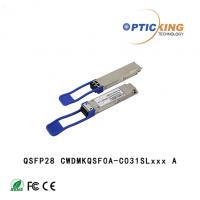 Quality 1311nm 1331nm 100G QSFP28 CWDM4 10km Fiber Optical Module for sale