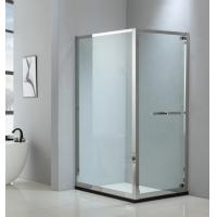 china Foldable shower enclosure 900*900mm with 304 stainless steel & tempered clear glass