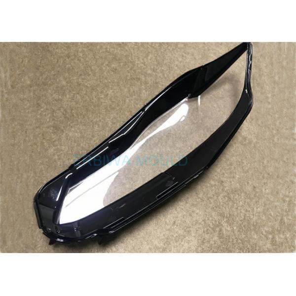 Quality Durable Auto Headlight / Auto Transparent Lens Made By Double Injection Mould for sale