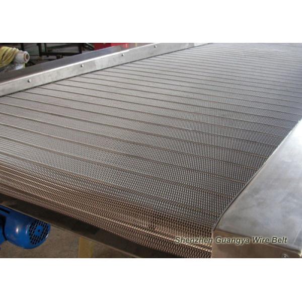 Quality Stainless Steel Metal Conveyor Belts Baking Oven Use Knuckled Selvedge for sale