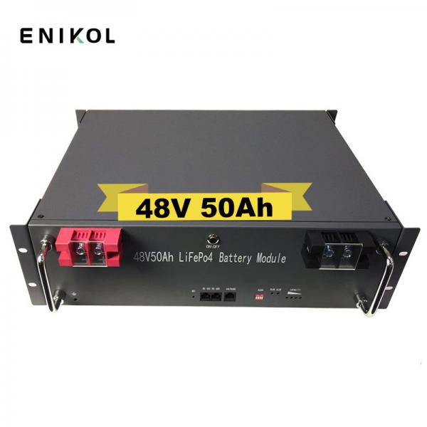 Quality 51.2V Lifepo4 Solar Battery Storage Systems 50ah 48V Lithium Solar Battery for sale