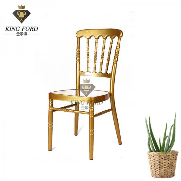 Quality Iron Frame Rose Gold Natural Chiavari Chair Support OEM ODM for sale