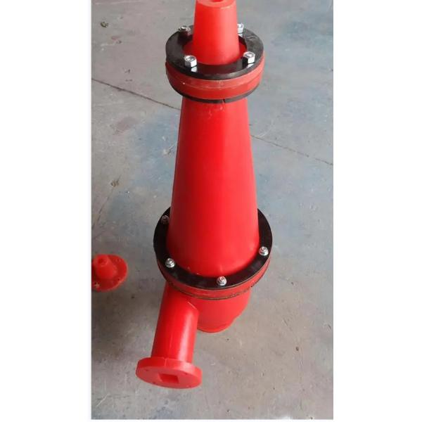 Quality ISO9001 Industrial Polyurethane HydroCyclone Separator For Mining Industry for sale