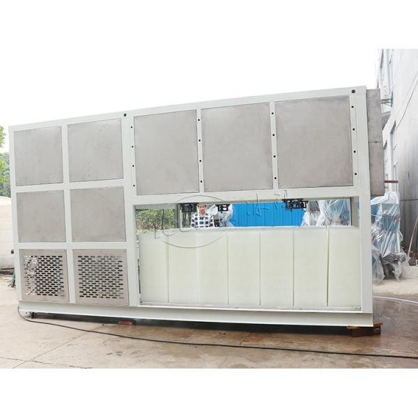 Quality R22 R404A Direct Cooling Block Ice Machine Fresh Water 10 Tons Industrial for sale