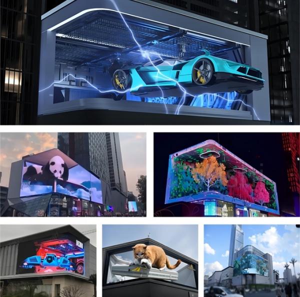 Outside High Brightness LED Advertising Video Wall LED Screen P3mm P4mm 3