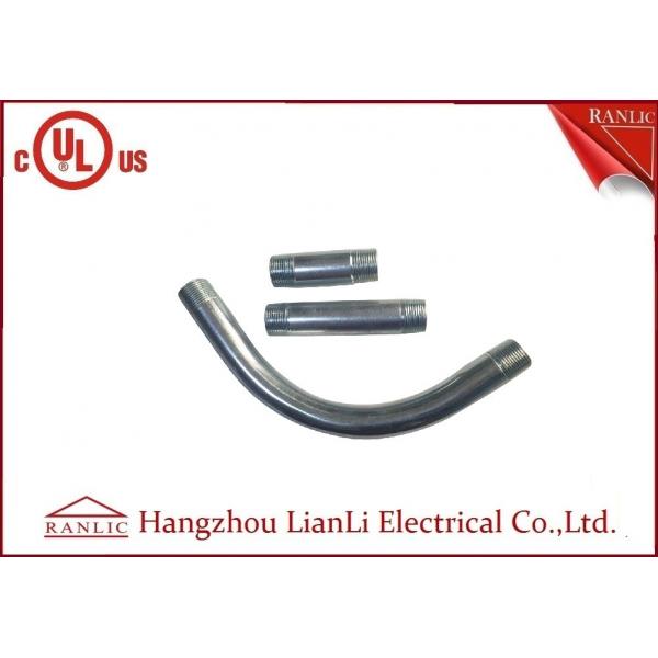 Quality Steel Hot Dip Rigid Metal Conduit Seamless With Coupling And Yellow Cap 3" 4" for sale