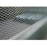 China Industrial Flattened Expanded Metal Mesh 1/4 #20 Security Screen Flat Sheet factory