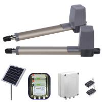 Buy cheap Stop Block Automatic Swing Gate Operator Wifi Control Solar Kit from wholesalers