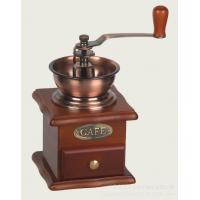China Wooden Hand Coffee Vintage Maker Coffee Bean Grinder Adjustable Mill For Home factory