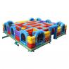 China Outdoor Adults Inflatable Obstacle Course Garden Maze Park factory
