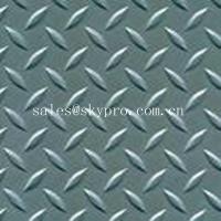 China Large Diamond thread pattern thick 3mm - 6mm rubber floor mats for gasket factory