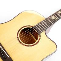 China 38 inch acoustic guitar, 38 inch acoustic guitar Suppliers Cutaway thin body Chinese guitar deviser LS 161N EQ acoustic factory