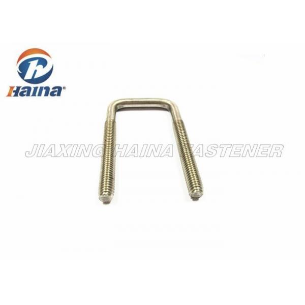 Quality Custom M6 - M16 304 316 Stainless Steel Square/round U Bolts for sale