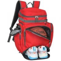 China Lightweight Large Capacity Sport Backpack Bag Polyester Gym Basketball Football Backpack factory